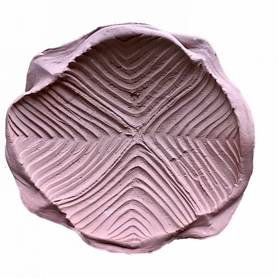 plat rose, à cuire en grands feux